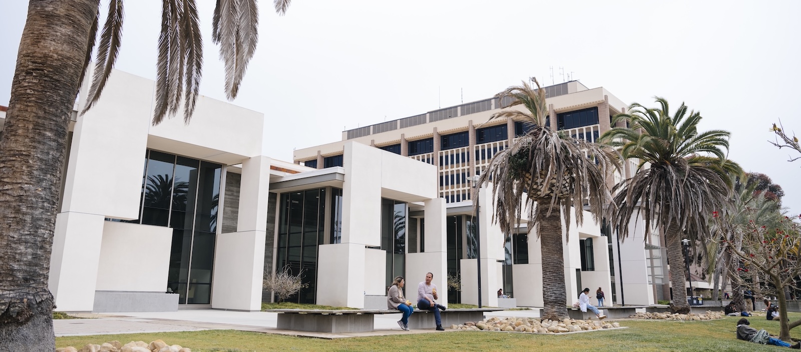 UCSB library exterior